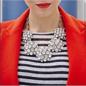 Clear Ball Statement Necklace